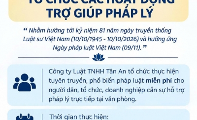 TỔ CHỨC CÁC HOẠT ĐỘNG PHÁP LÝ CHÀO MỪNG NGÀY TRUYỀN THỐNG LUẬT SƯ VIỆT NAM